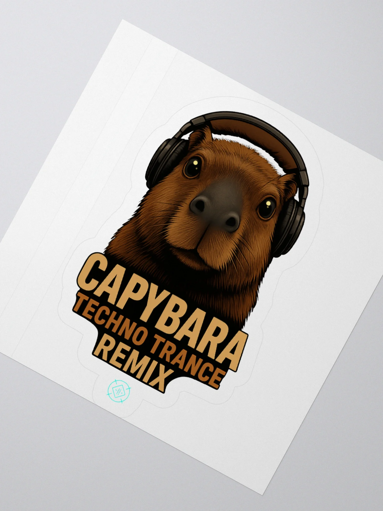 Capybara Sticker RA product image (2)