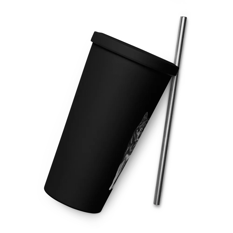 Wolf Drawing Straw Cup product image (12)