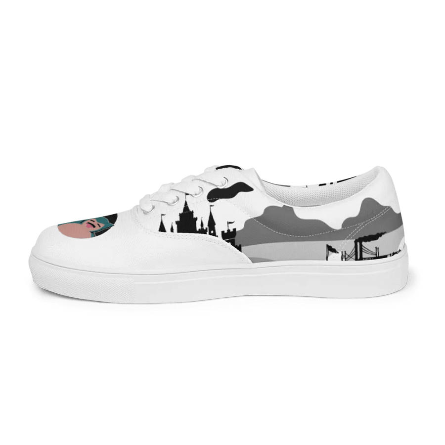 Women's A Step In The Past Lace-Up Canvas Shoes product image (12)
