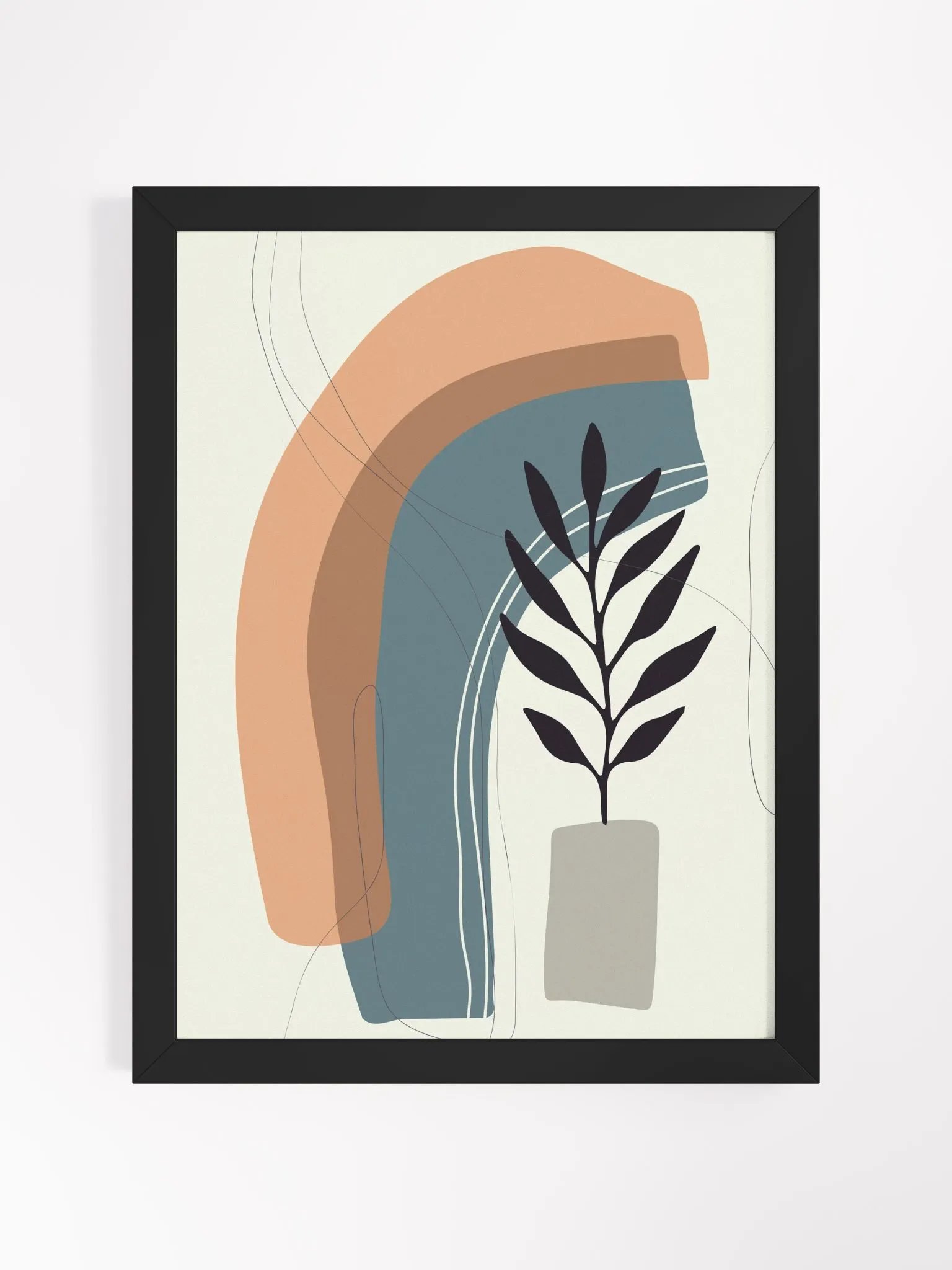 Vibrant Ayous Wood Framed Matte Poster product image (8)