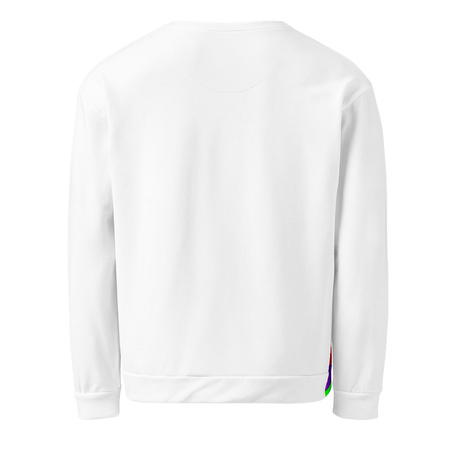 Waveform Red Abstract Unisex Sweatshirt product image (2)