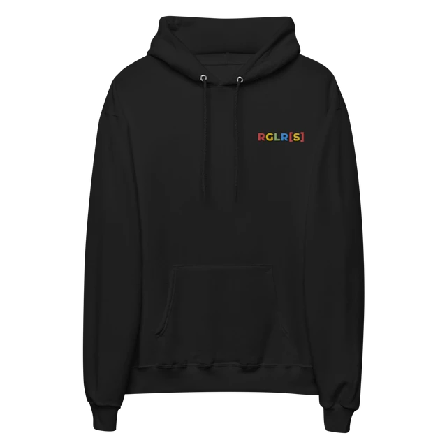 The Regulars Black Hoodie - Color Embroidery product image (1)