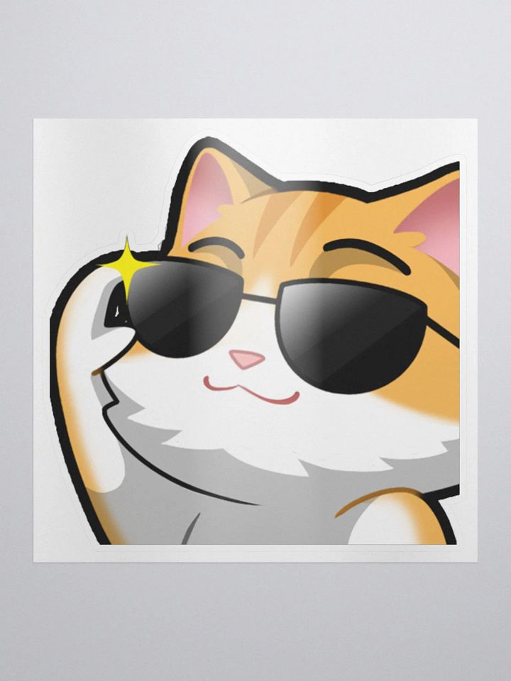 Peaches Cool Sticker product image (1)