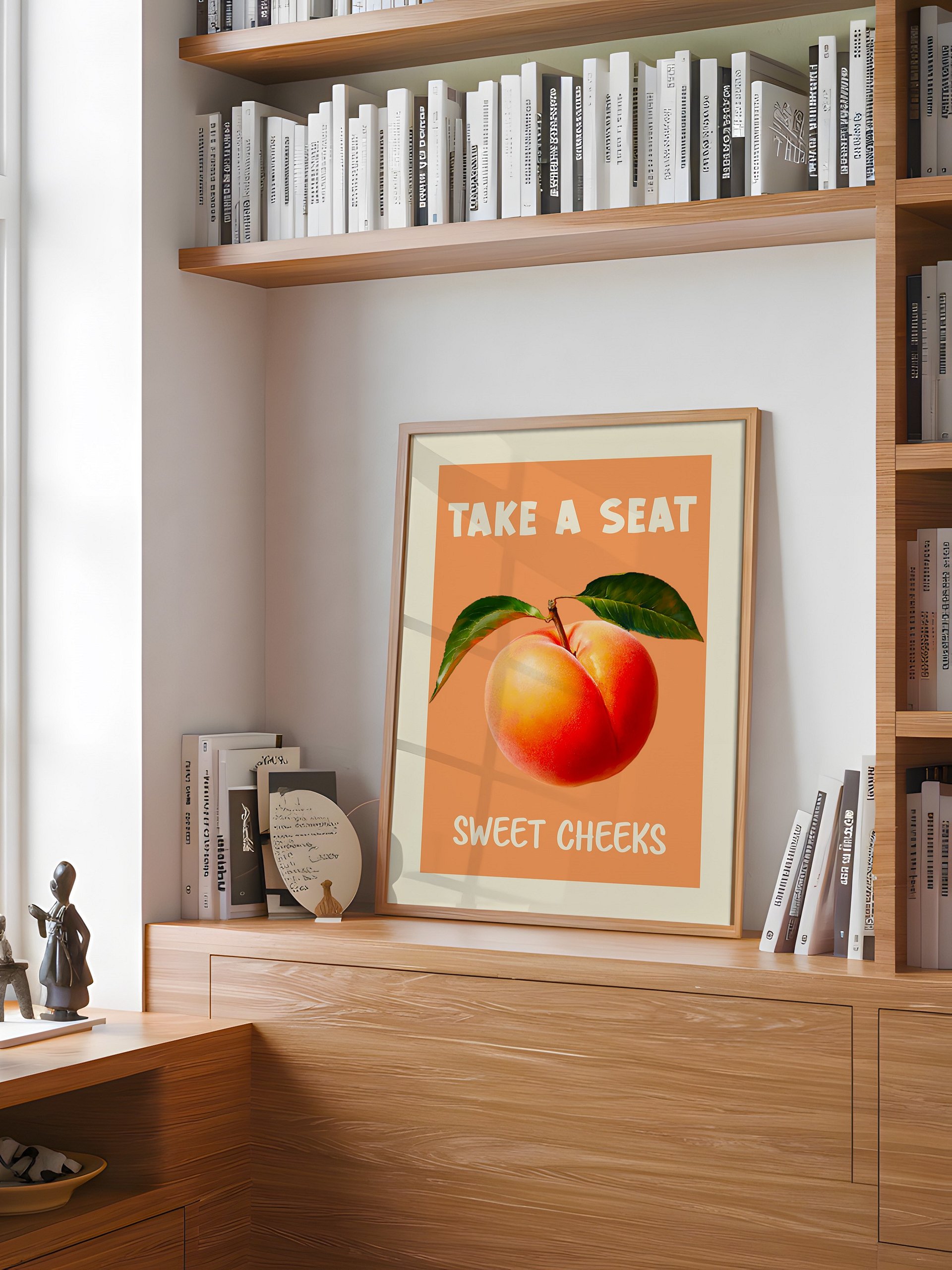 Nice Bum Poster Funny Bathroom Wall Art product image (6)