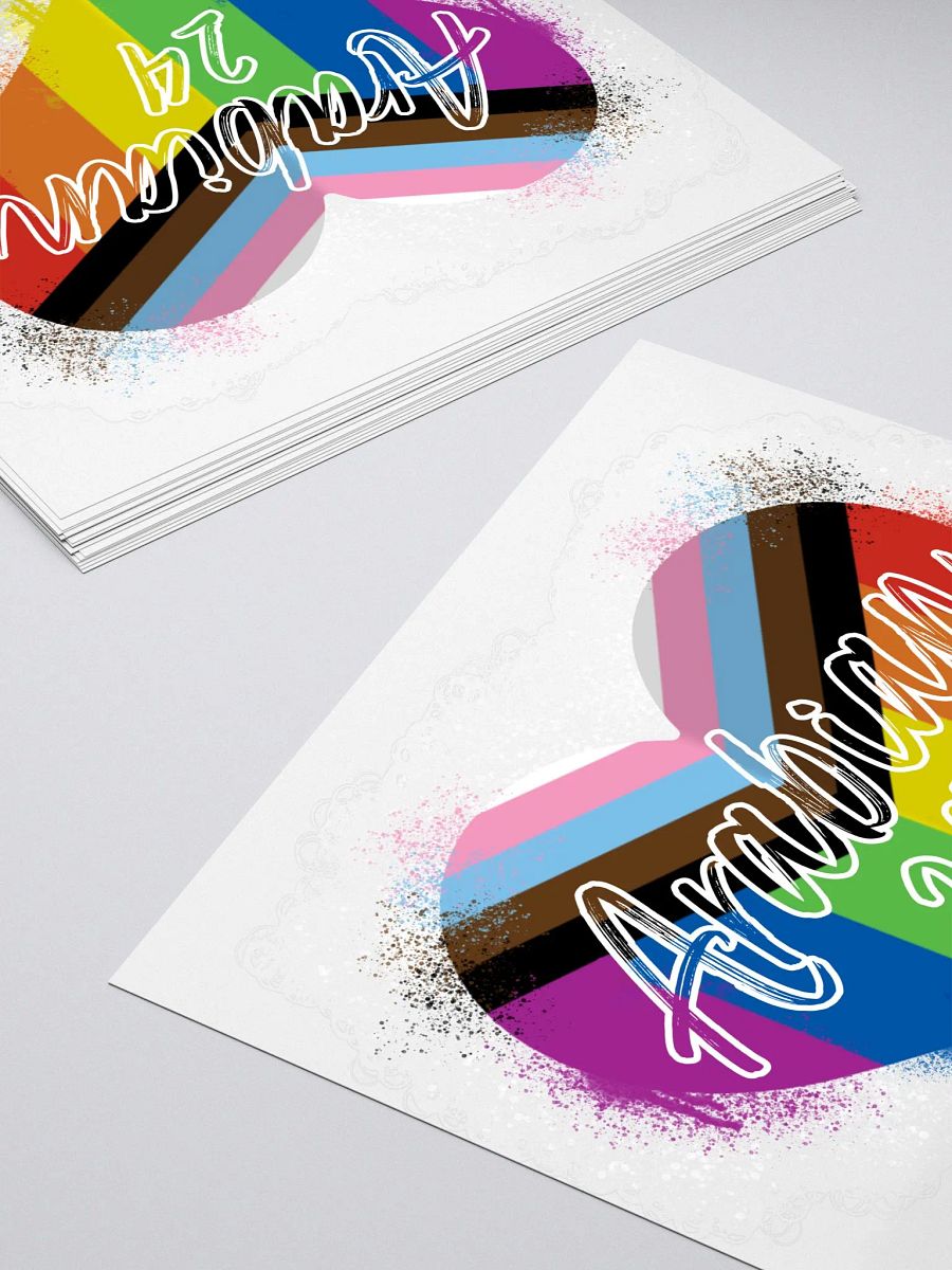 Arabian Heart Sticker - Small product image (4)