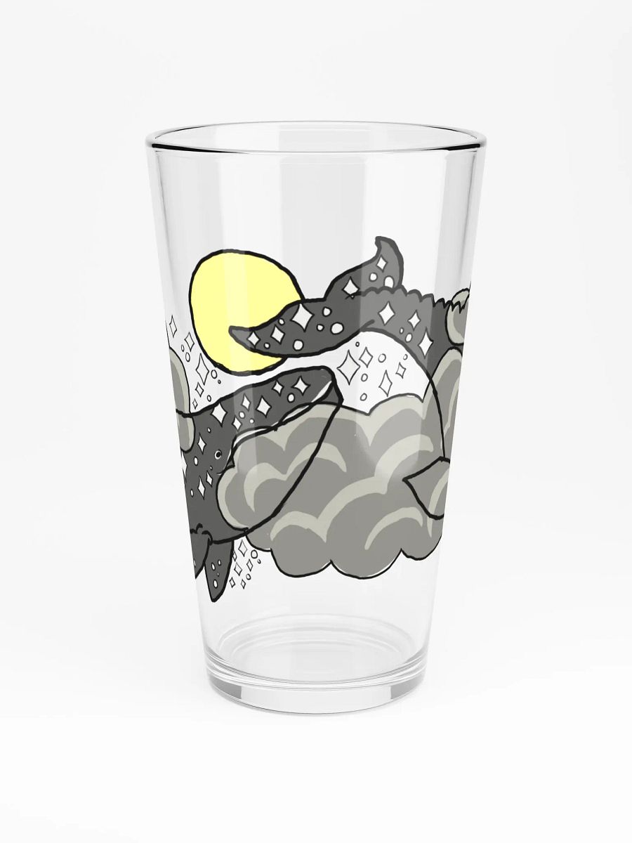 starry gray whale night sky pint glass product image (3)