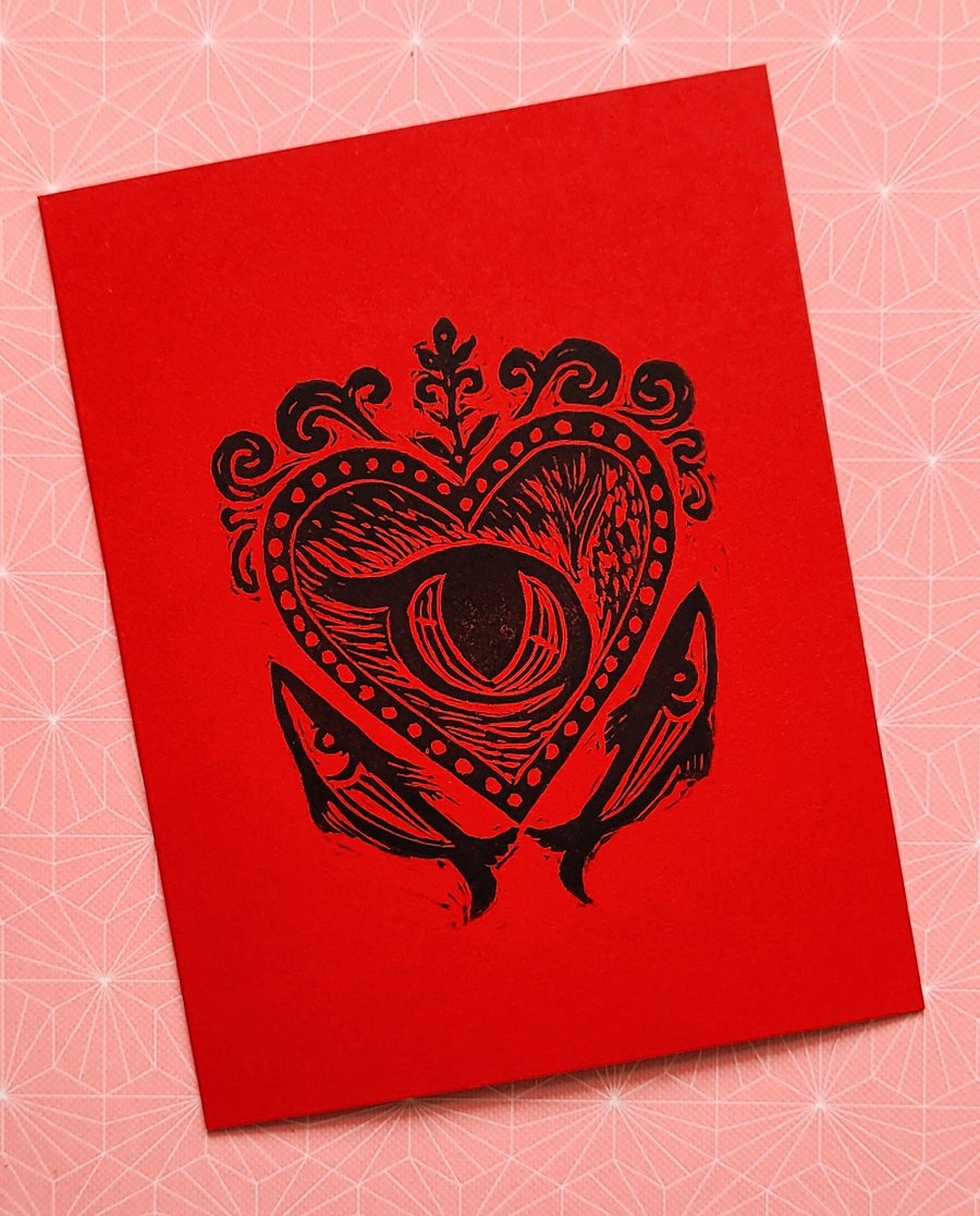 Lover's Eye Blank Card product image (2)