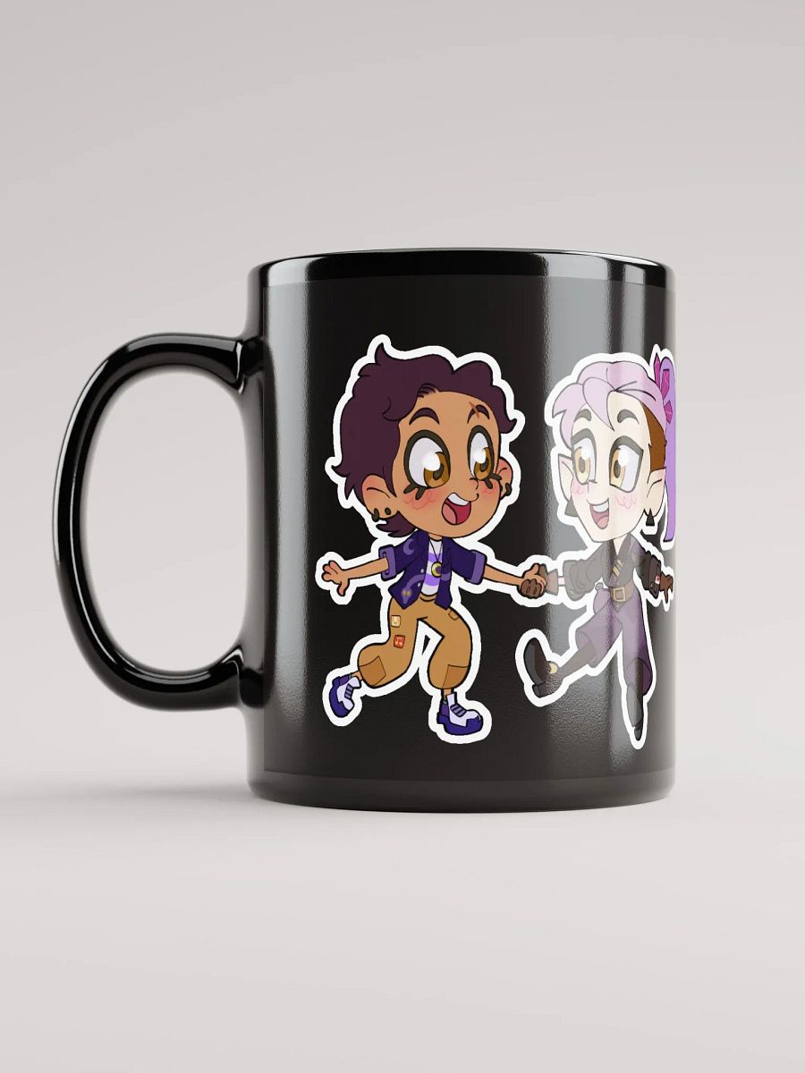 Lumity chibi Black mug product image (11)