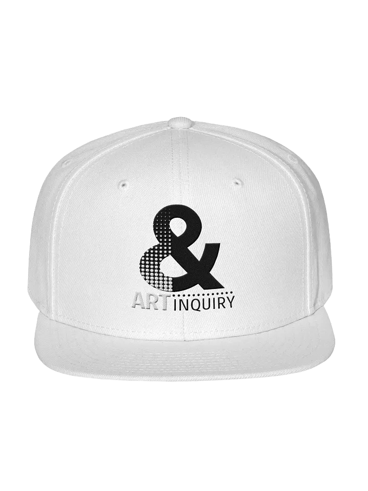 Art & Inquiry Snapback Hat [Whiteout] product image (1)