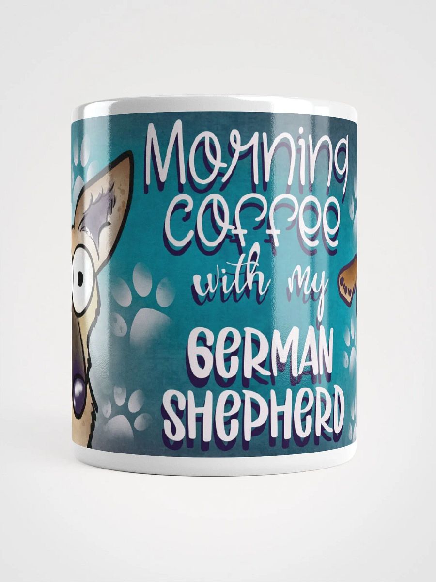 Morning Coffee With My German Shepherd Mug product image (2)