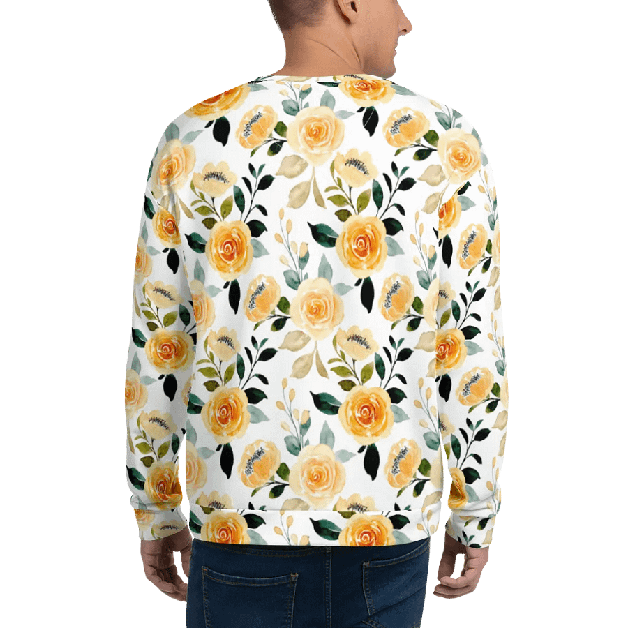 Yellow Rose Delight Sweatshirt product image (7)