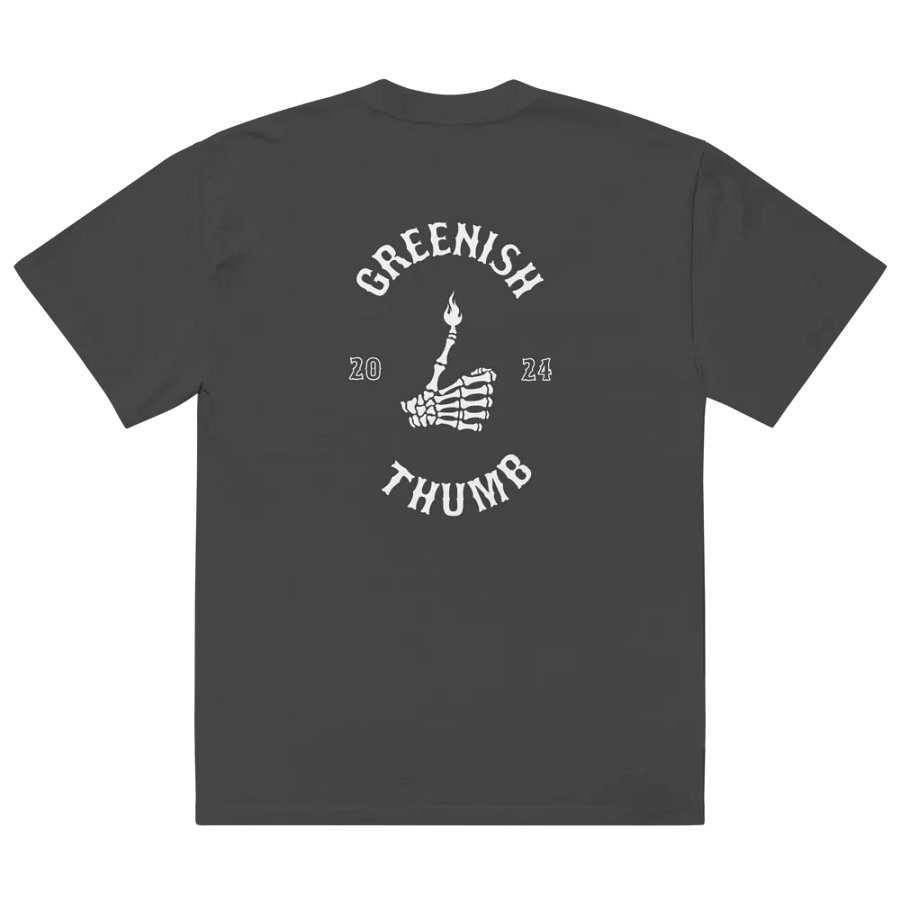 GREENISH THUMB 👍🏼🔥 oversized tee product image (4)