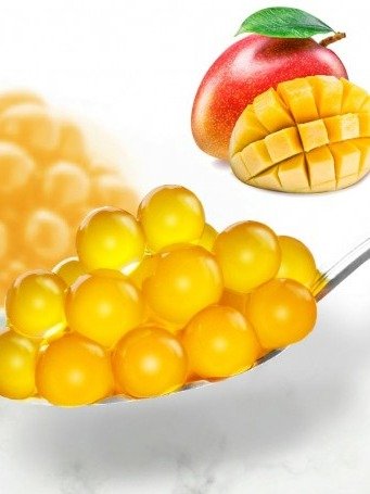 Passion Fruit/Mango/Strawberry Popping Boba Kit product image (3)