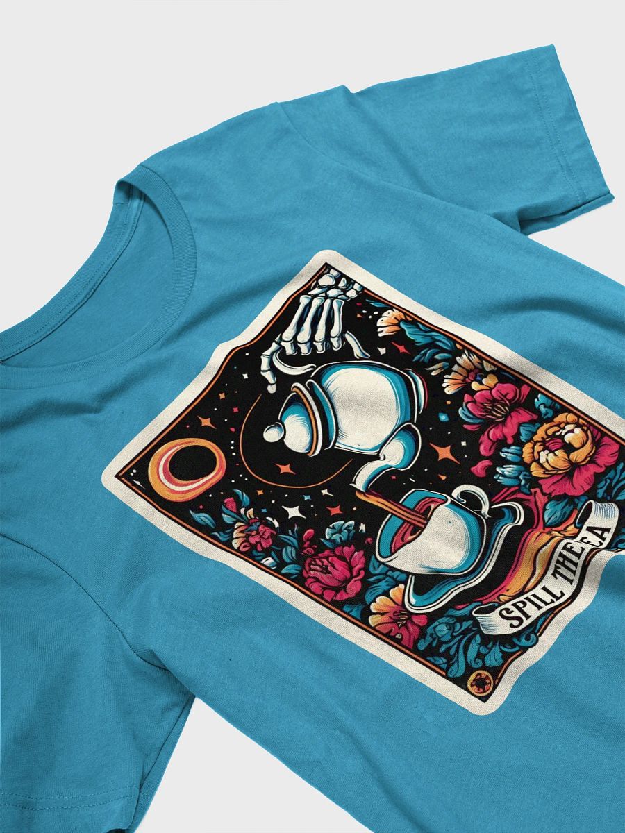 Spill the Tea Funny Tarot Card Tee product image (12)