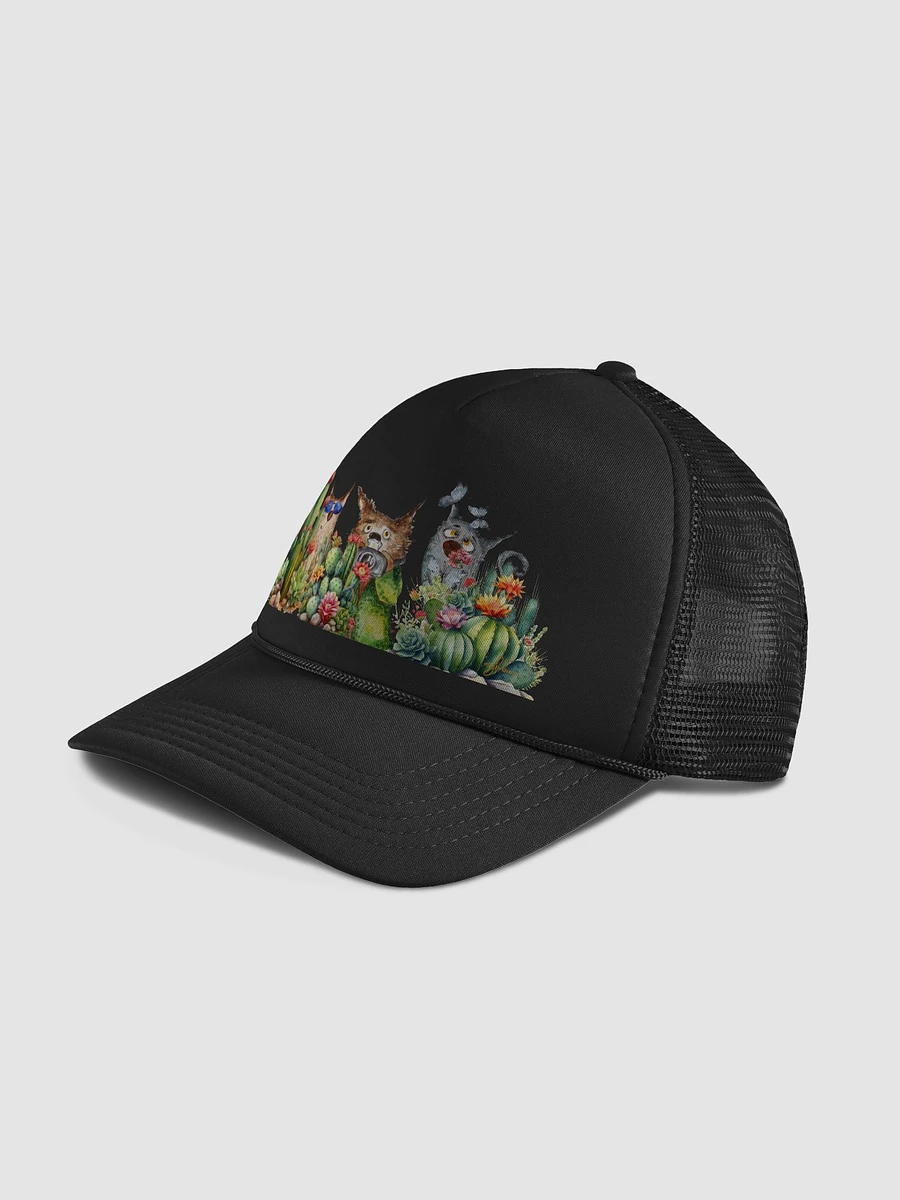 Desert Bloom: A Tale of Resilience Cap | Whimsical Foam Trucker Hat product image (18)