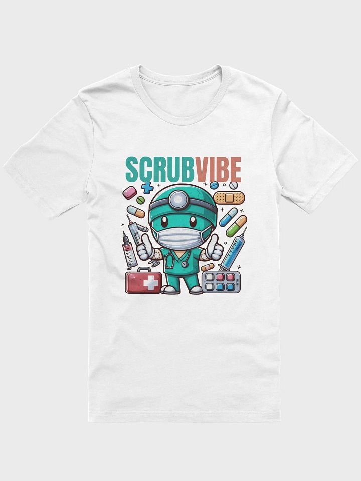 Scrubs Vibes Healthcare Hero T-Shirt product image (7)