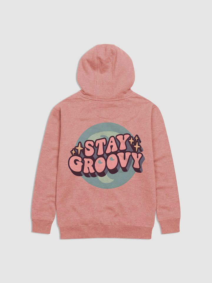 Stay Groovy Hoodie - Green product image (1)