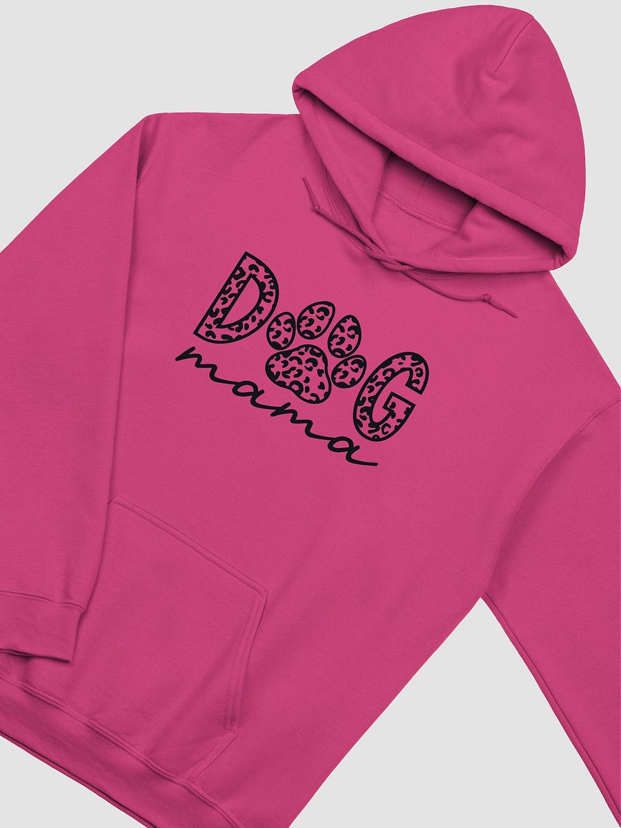 Leopard Print Dog Mama Hooded Sweatshirt | Cute Minimalistic Hoodie for Dog Moms product image (6)