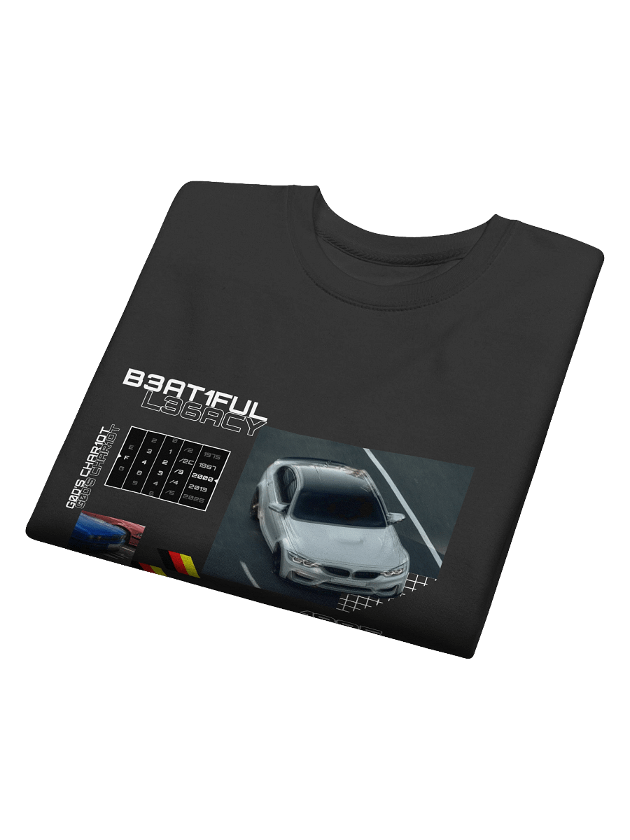 God's Chariot, German Automotive (White) | Crewneck product image (41)