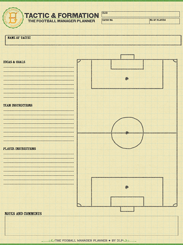 Football Manager Planner by the DLP product image (1)