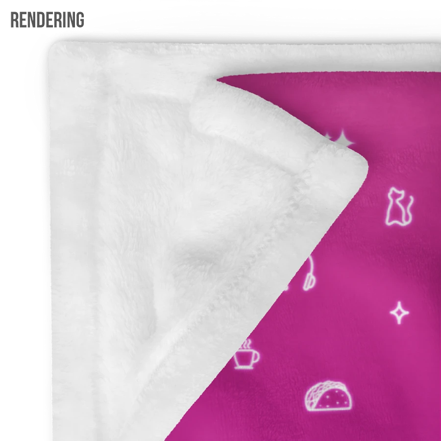Simply Pink & Purple Cozy Vibes Blanket product image (4)