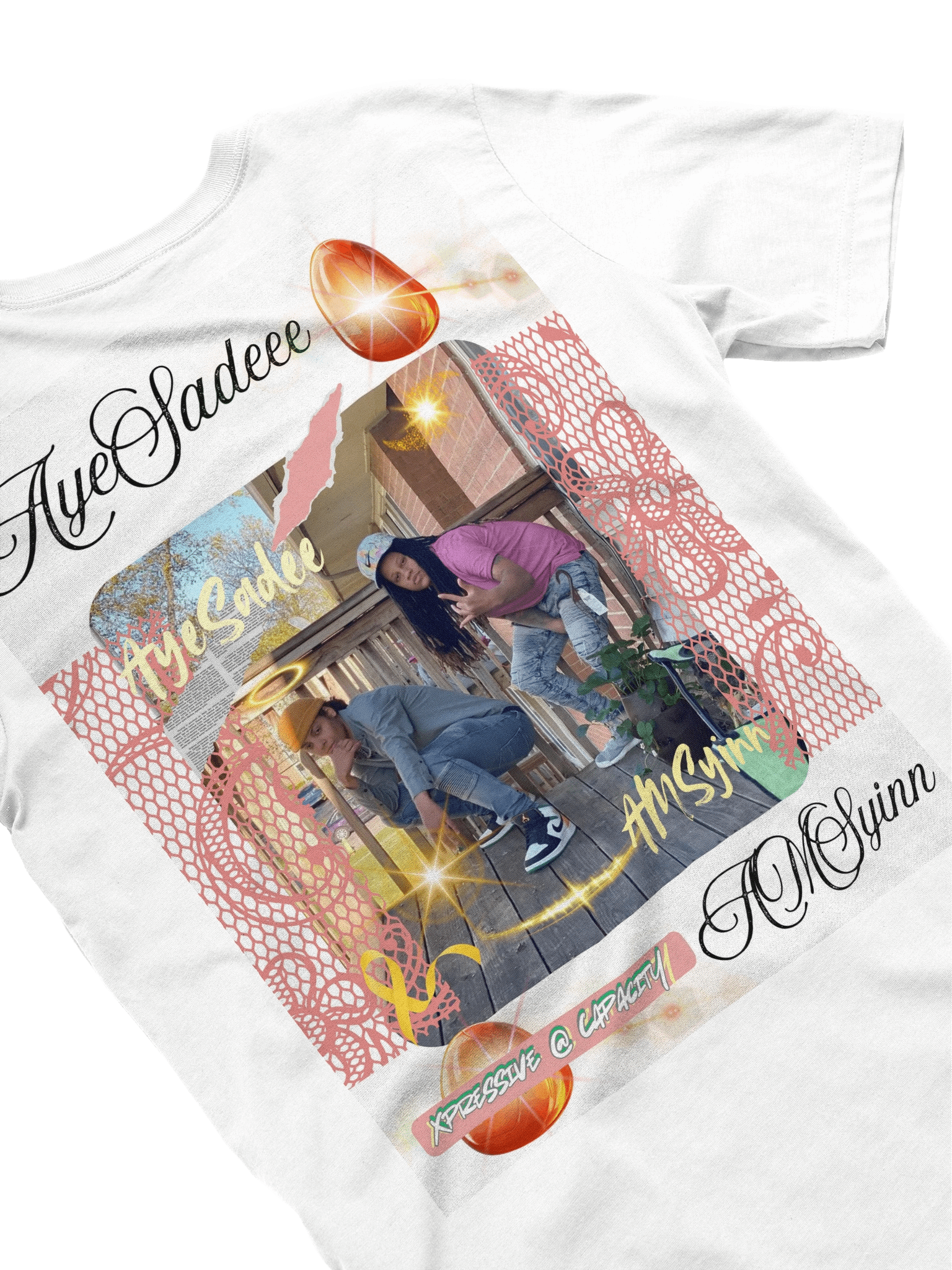 HOPE TEE FRONT & BACK PICTURE MEMORIAL DESIGN. (CUSTOMS ACCEPTED ESPECIALLY FOR ANYONE WHO HAS LOST A LOVED ONE 💜💜💜✨✨✨). product image (4)