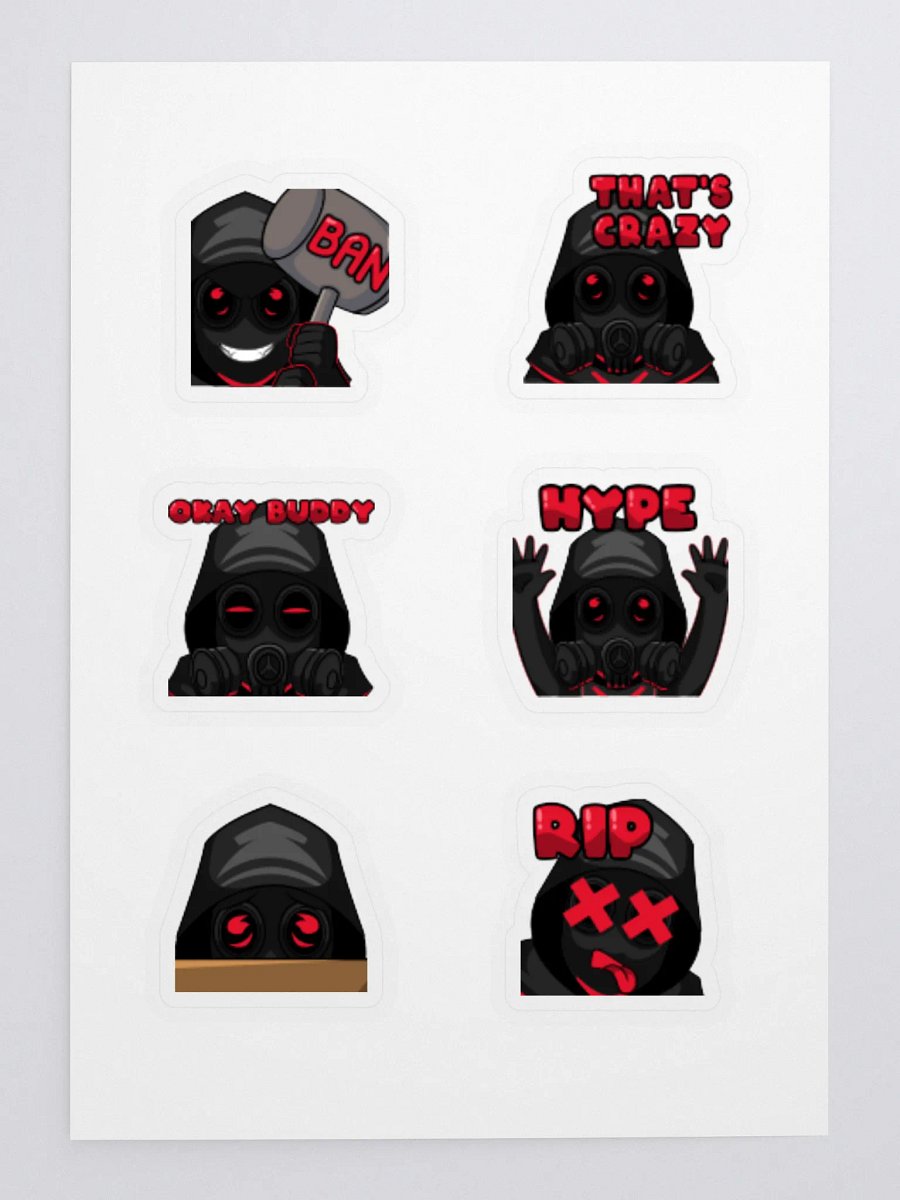 Emote Stickers Set 2 product image (3)