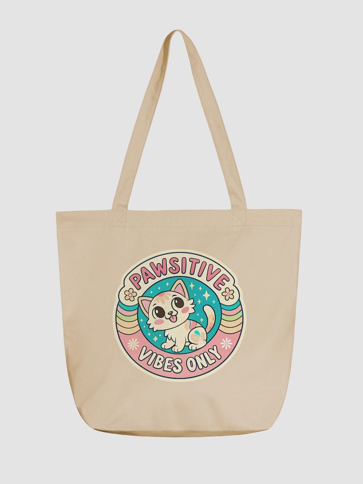 Pawsitive Vibes Eco-Friendly Tote Bag product image (1)