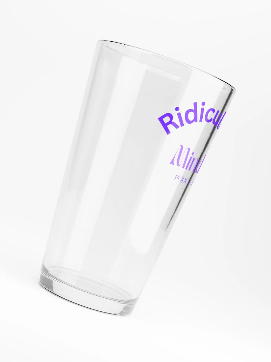 Ridiculous Minds Pint Glass product image (6)