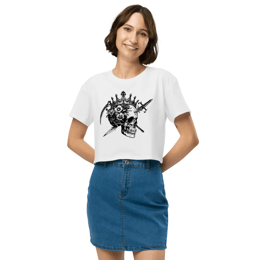 Four Horsemen Logo Women's Premium Crop Top product image (89)