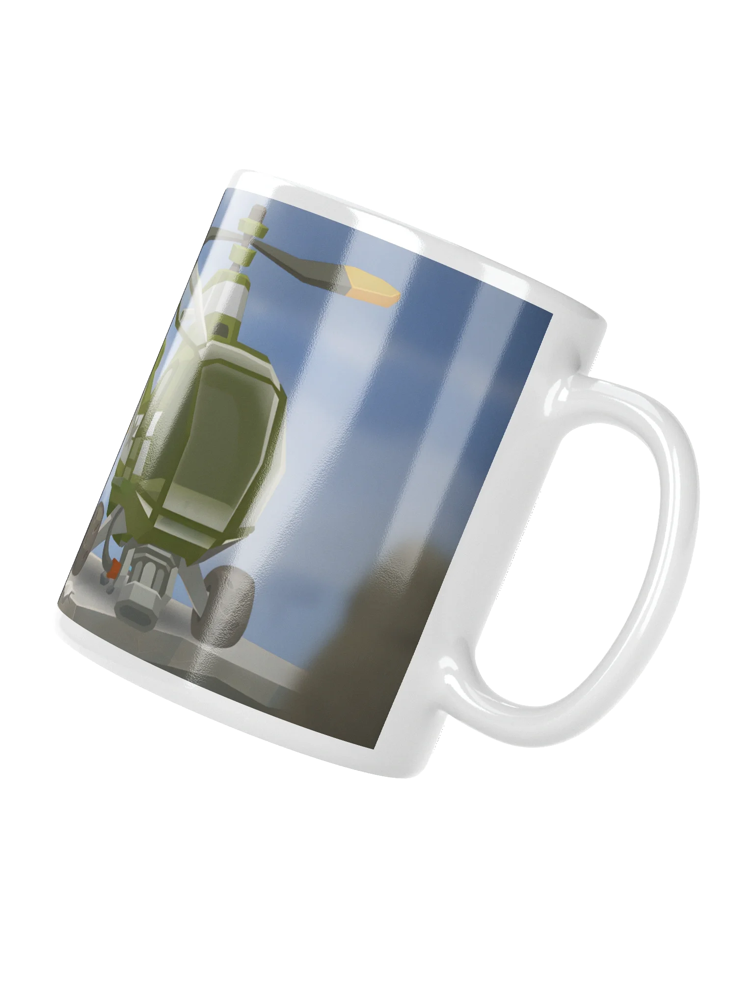 Worm & Helicopter | Posters | Mugs product image (8)