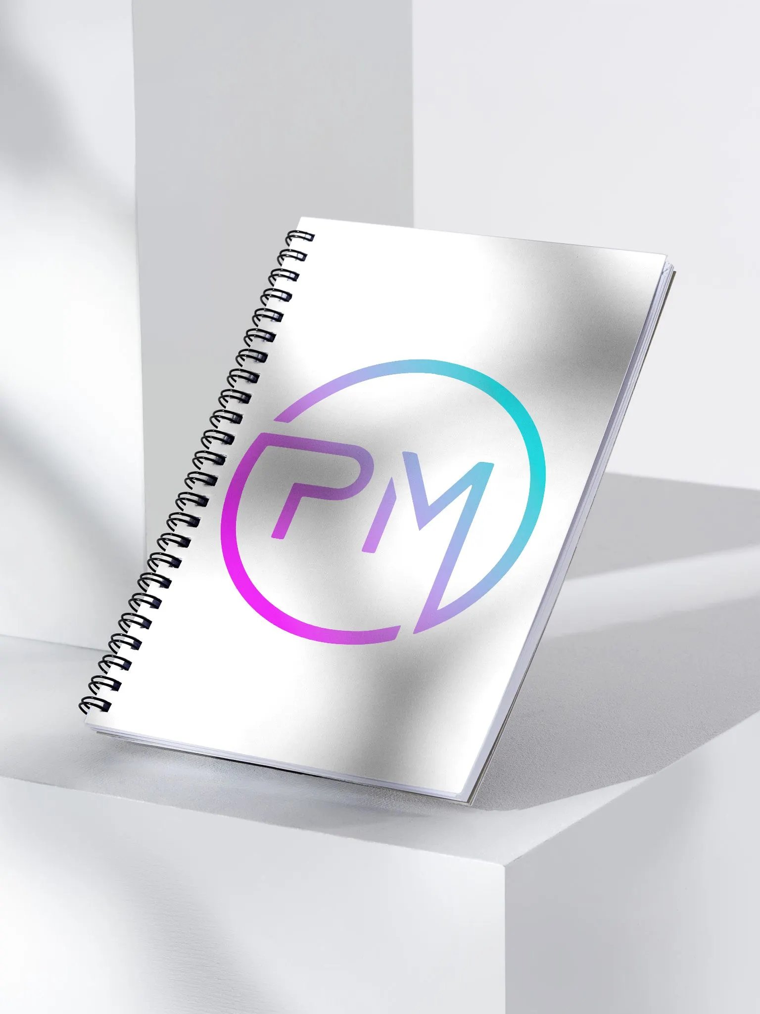PM Emblem Spiral Notebook product image (3)