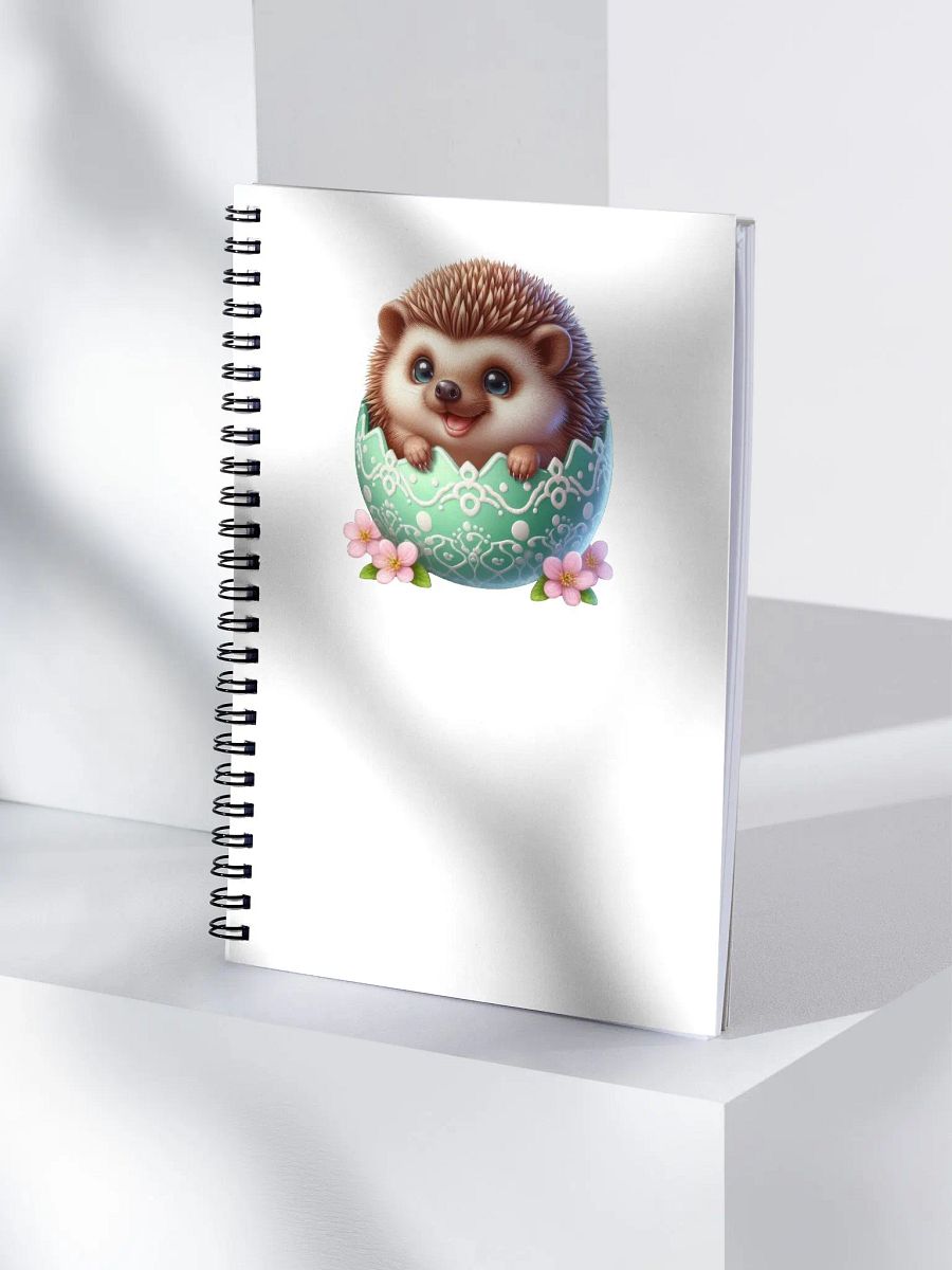 Hedgehog Easter Egg - Notebook product image (4)