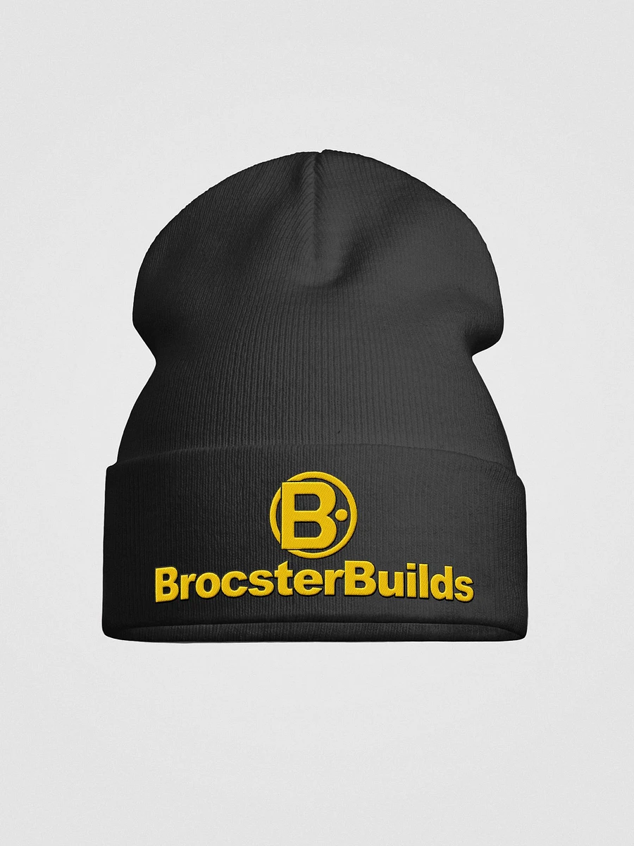 BrocsterBuilds Logo Knit Beanie product image (20)
