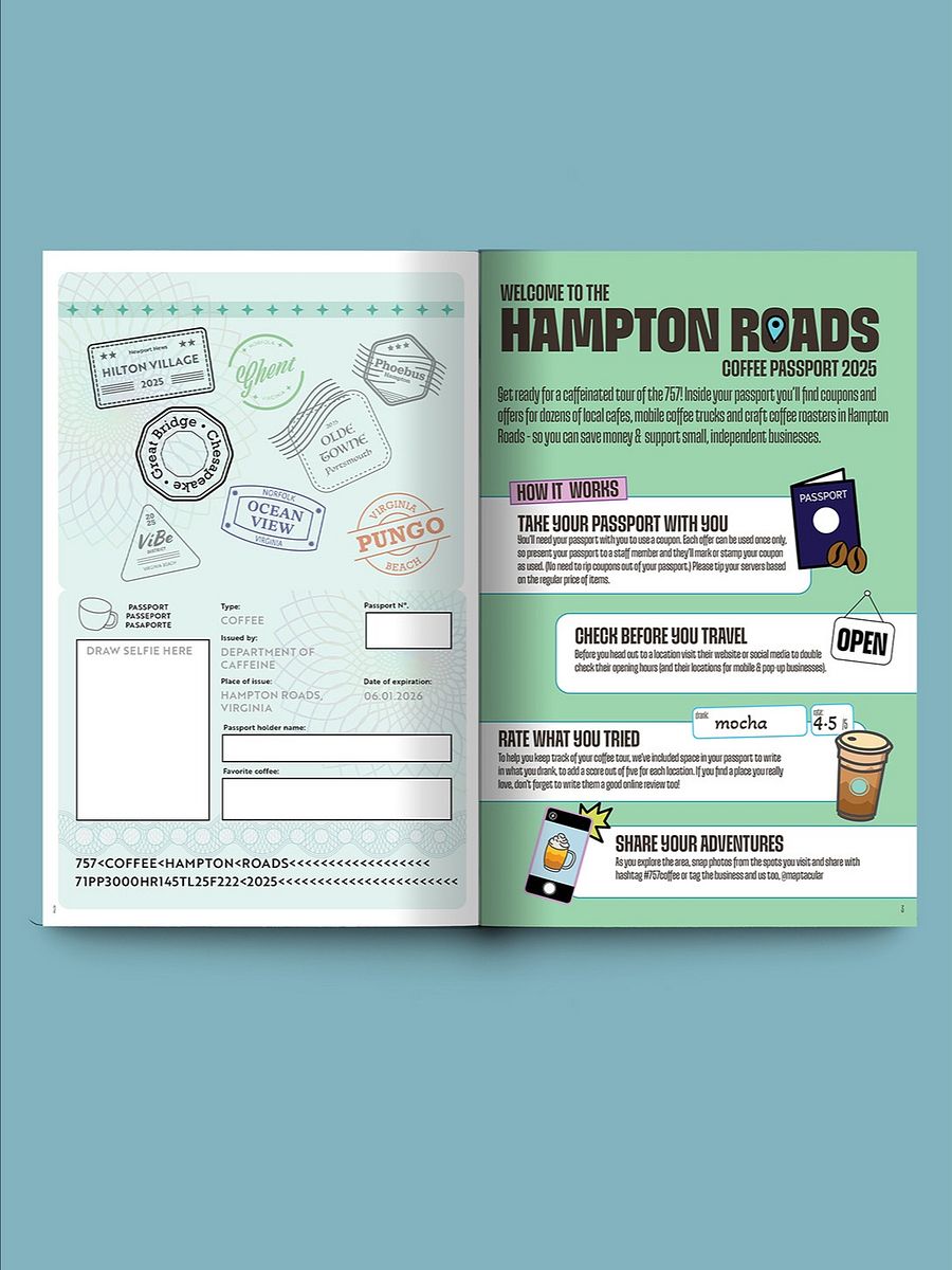 2025 Hampton Roads Coffee Passport product image (3)