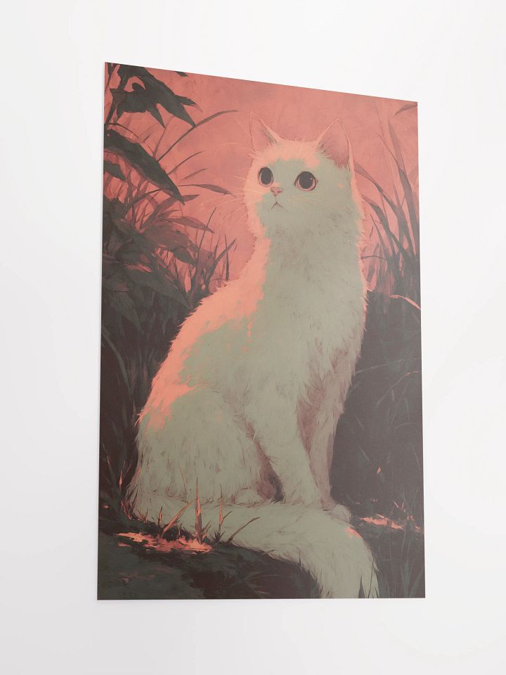 Serenity Cat Matte Poster product image (3)