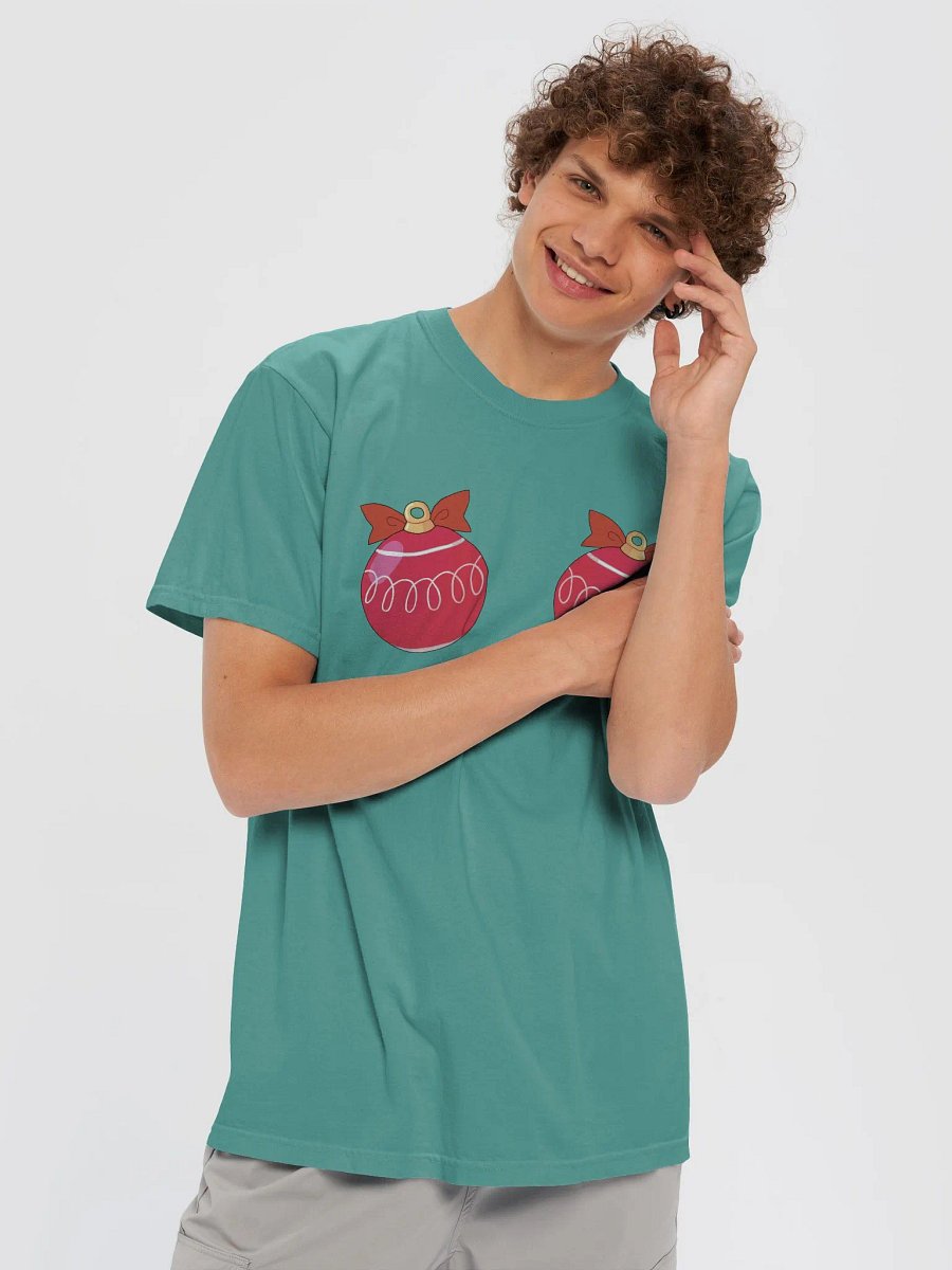 Jolly Tits for Big Tittys Unisex Garment Dyed Heavy Weight T-Shirt product image (20)