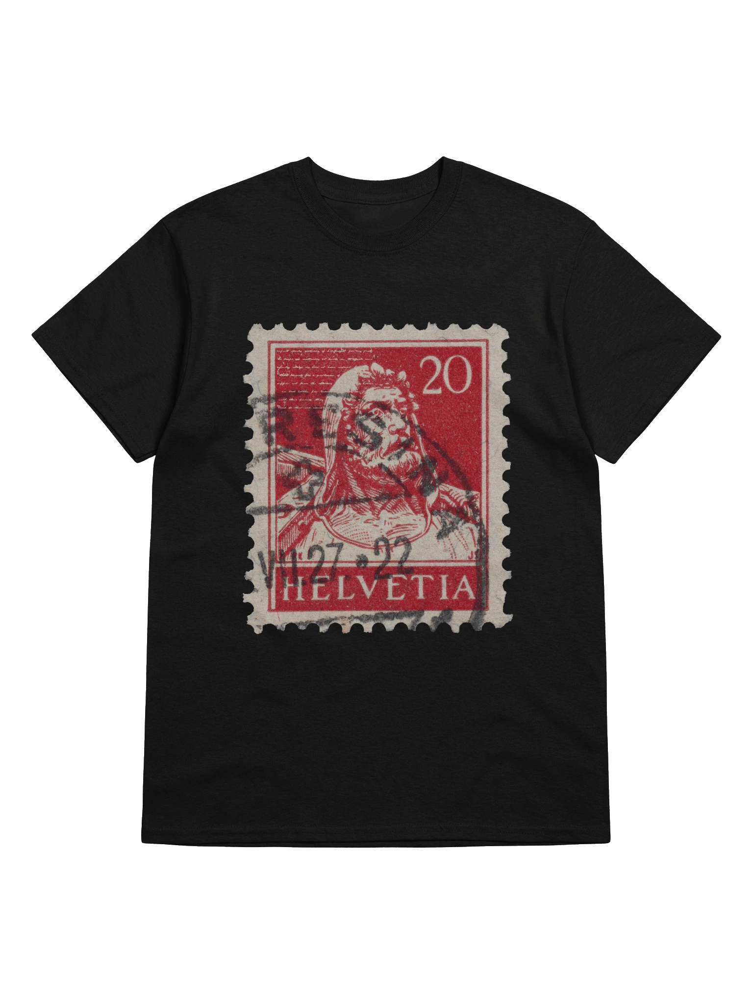 Vintage Figure Postage Stamp Tee product image (1)