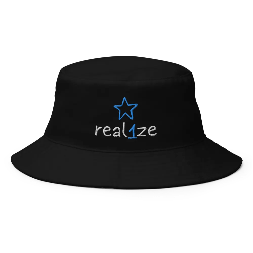 blue nova real1ze bucket hat product image (1)