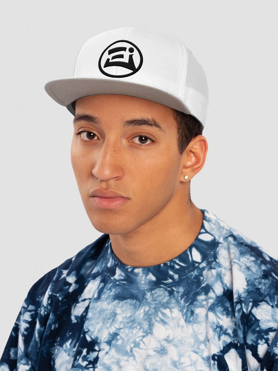 Black (Classic) EJI Icon Wool Blend Snapback Cap product image (16)