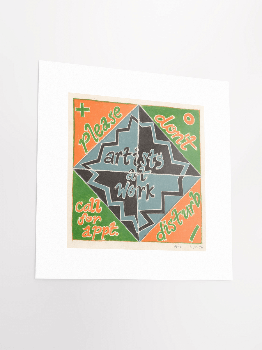 Artists at Work Print product image (4)