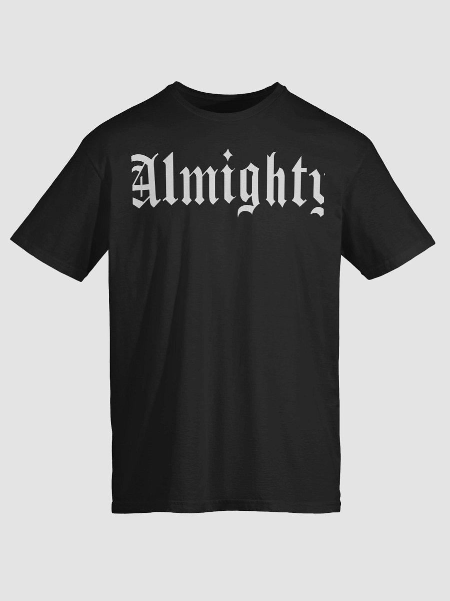 Almighty T-Shirt (Black) product image (5)