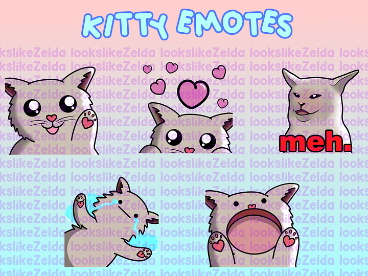 Emotes | Kitty product image (1)