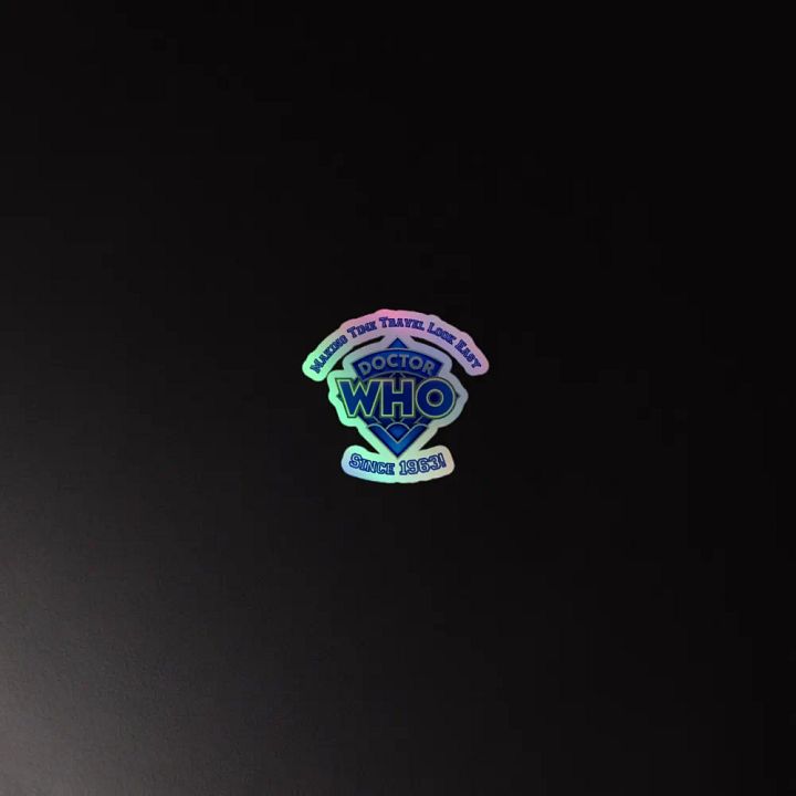 Doctor Who Time Travel Holographic Sticker Sheet product image (4)