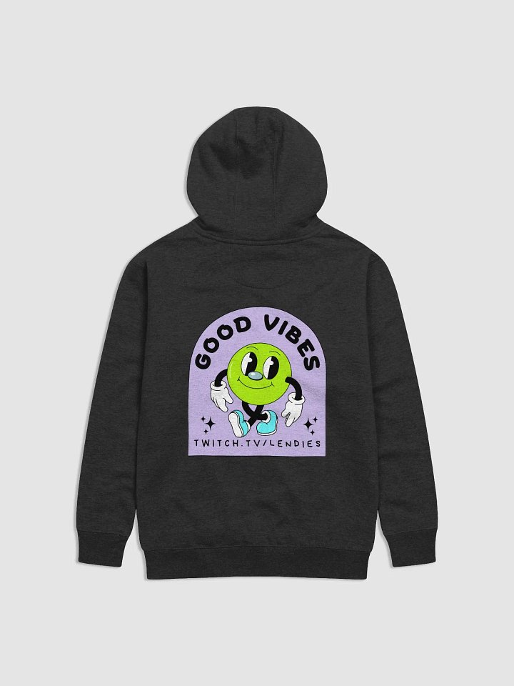 GOOD ViBES From Just the Back HOODiE (Purple) product image (1)