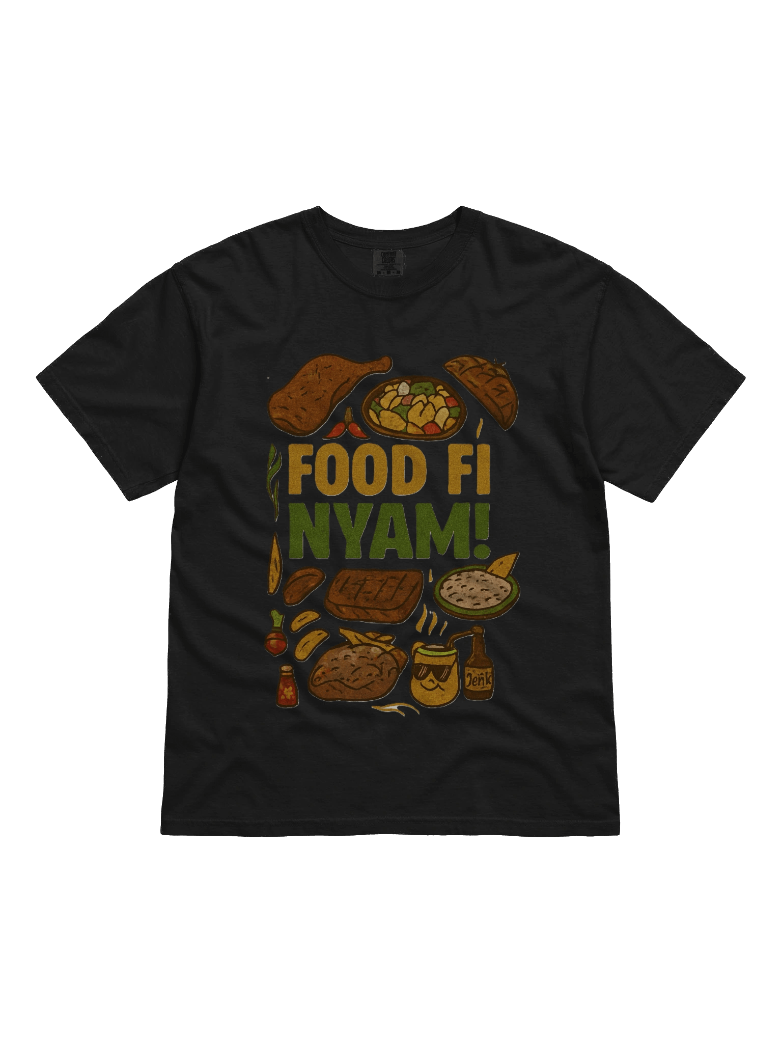 FOOD FI NYAM! Cotton T-Shirt product image (5)