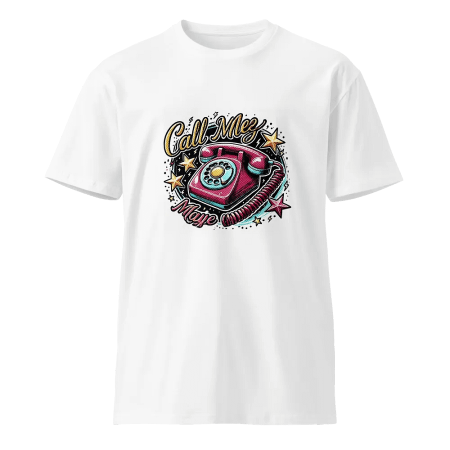 Retro Call Me? Maybe T-Shirt product image (1)