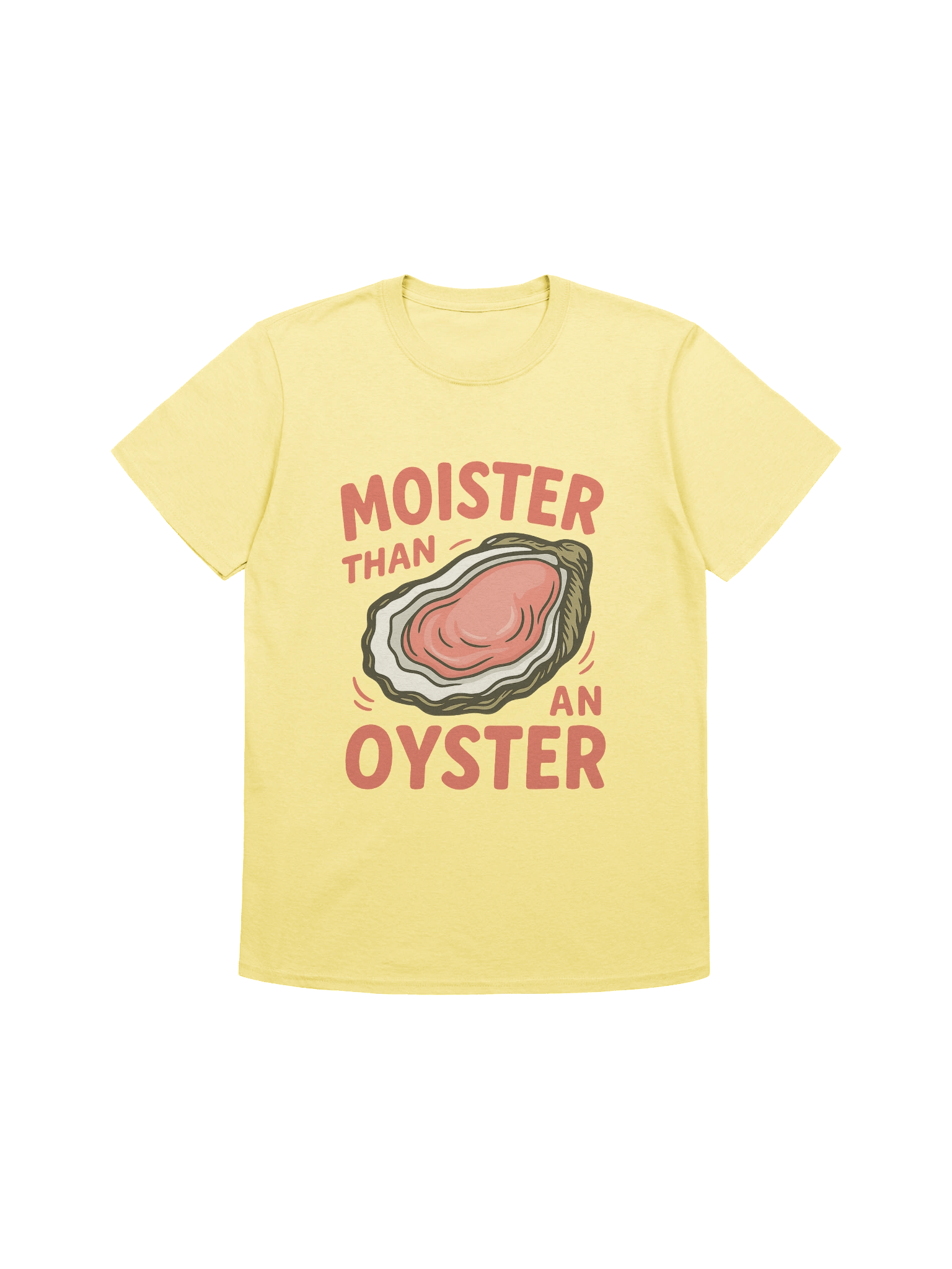 Moister Than an Oyster T-Shirt | Funny Retro Graphic Tee product image (4)