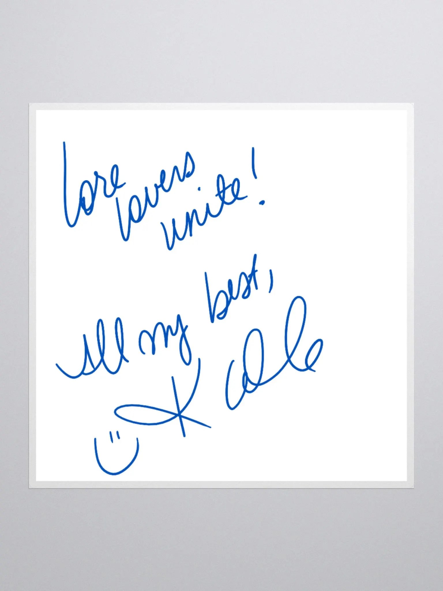 Digitally Signed IAD Bookplate Sticker product image (1)