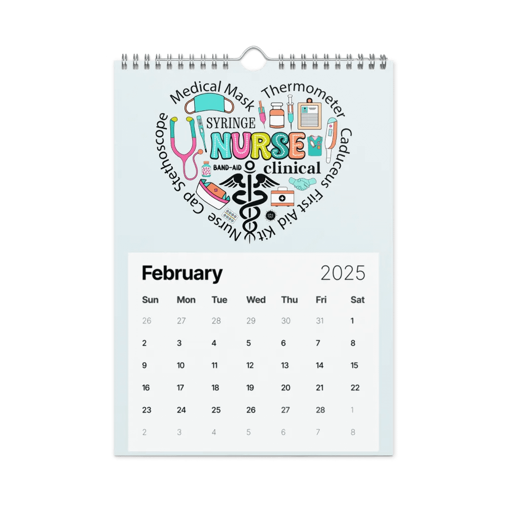 2025 Nurse Wall Calendar product image (7)